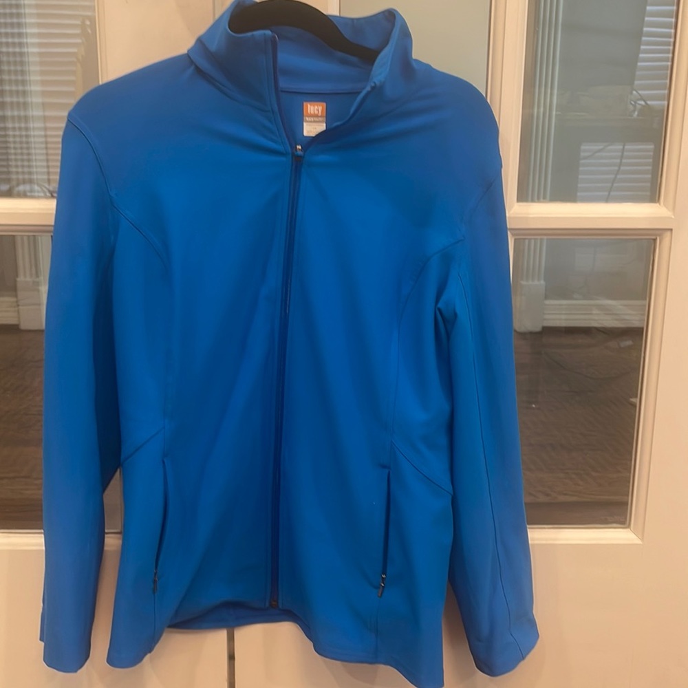 Size Large Lucy Tech blue jacket